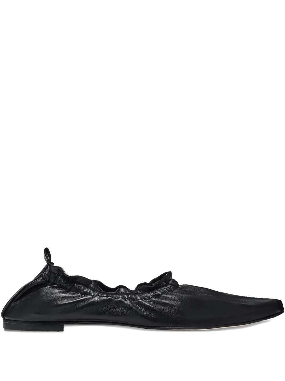 Miista pointed-toe ballet flats Black