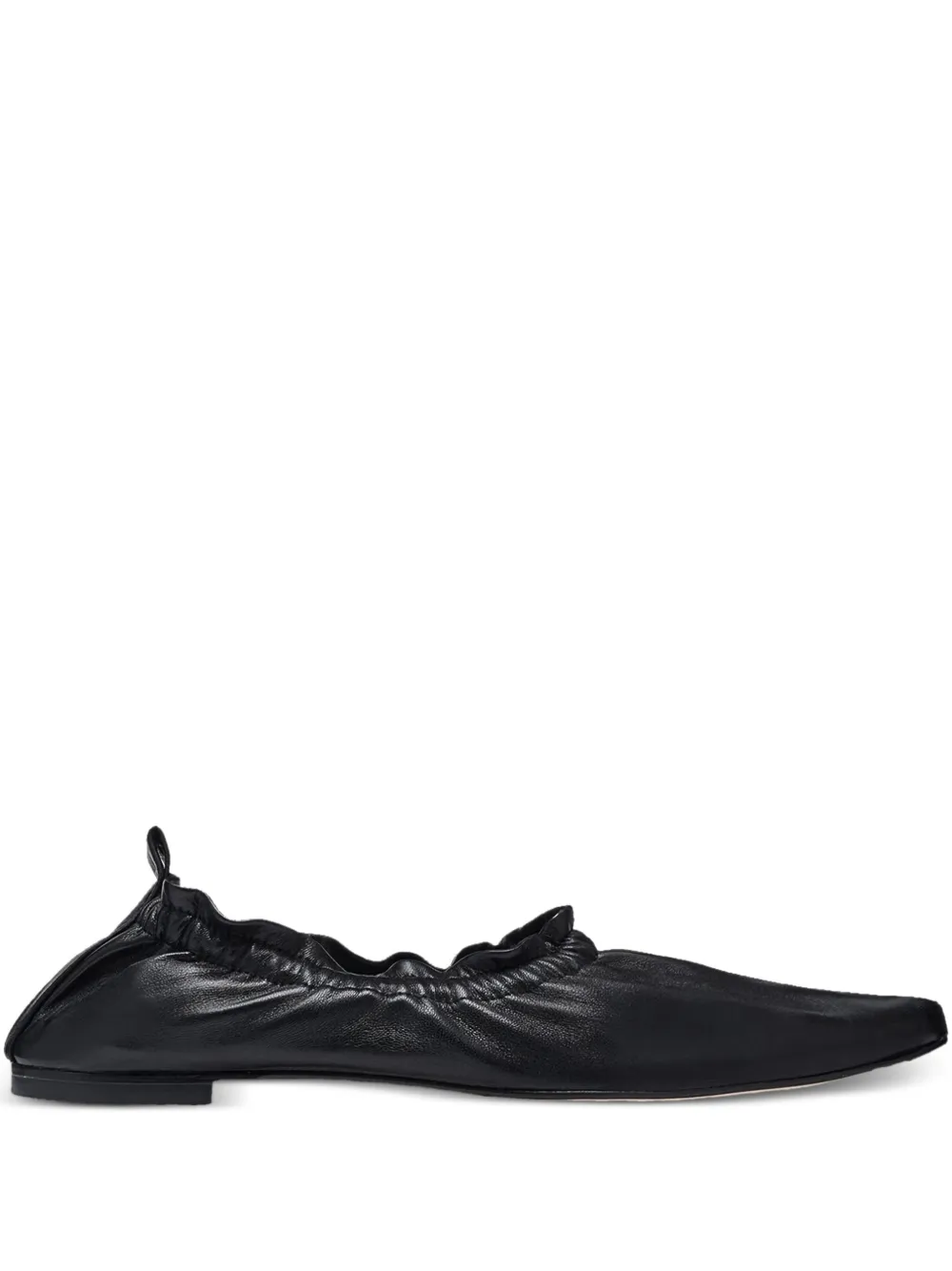 Miista pointed-toe ballet flats Black