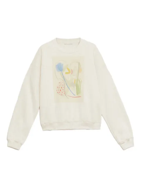 Rodebjer abstract-print cotton sweatshirt