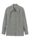 Low Classic balloon-sleeve cotton shirt - Grey