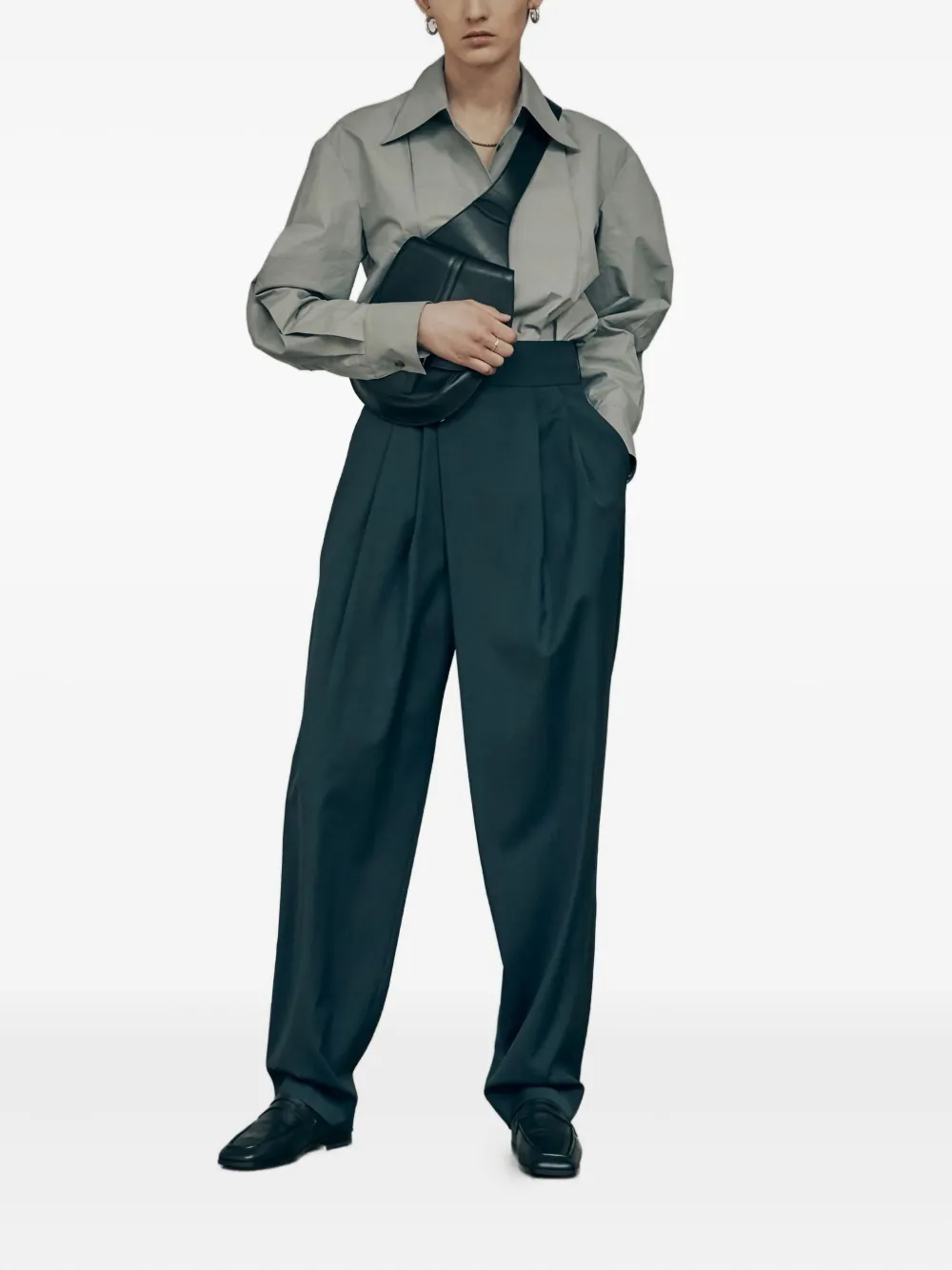Low Classic balloon-sleeve cotton shirt | Shirts | Image 2
