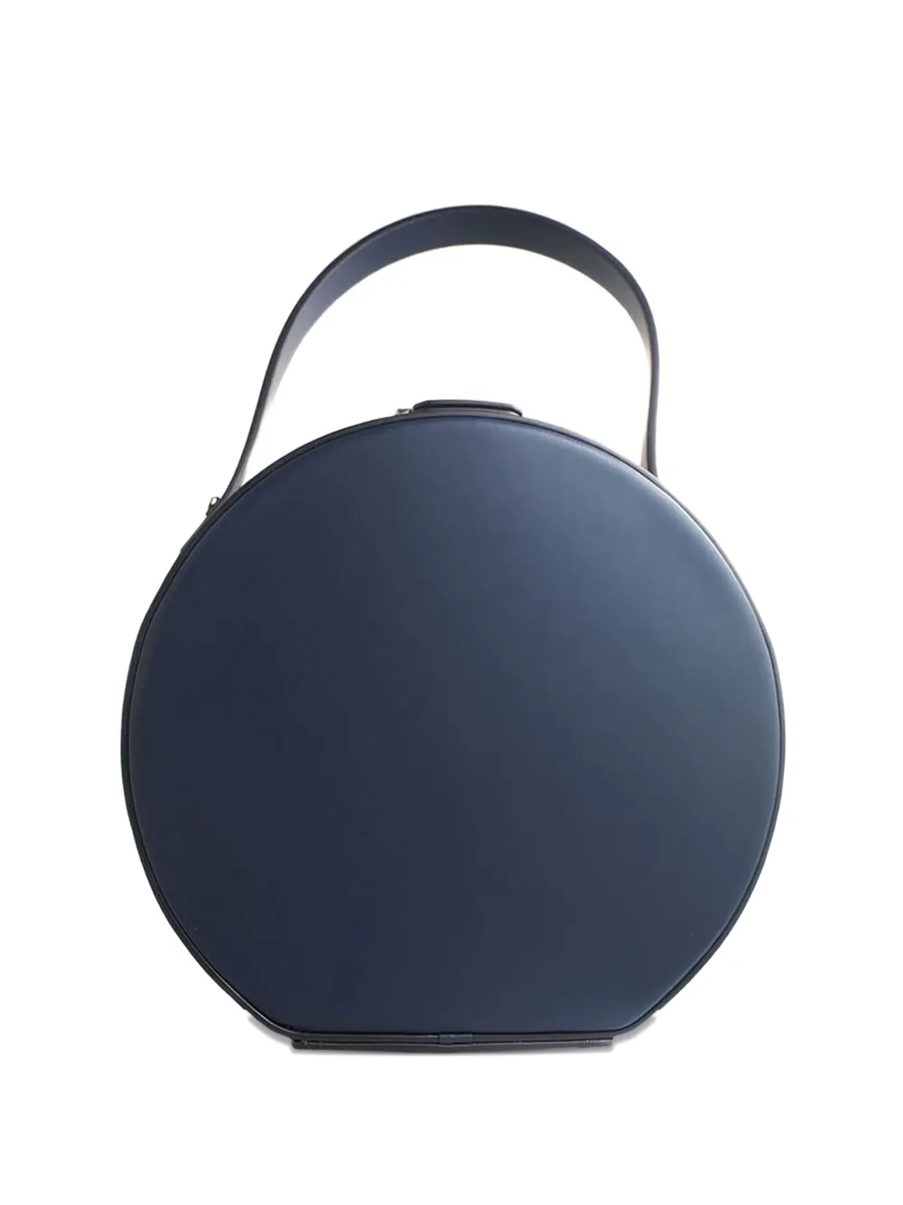 Nico Giani Tunilla circle-handle leather tote bag Blauw