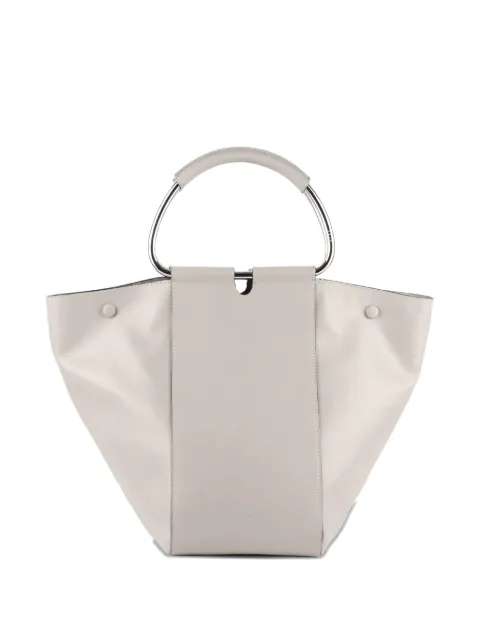 Stée Neo circular-handle leather tote bag