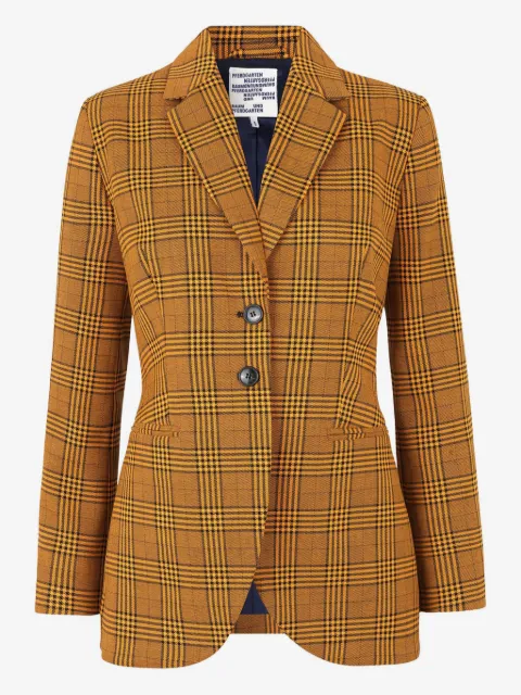 Baum Und Pferdgarten Bryony checked single-breasted blazer