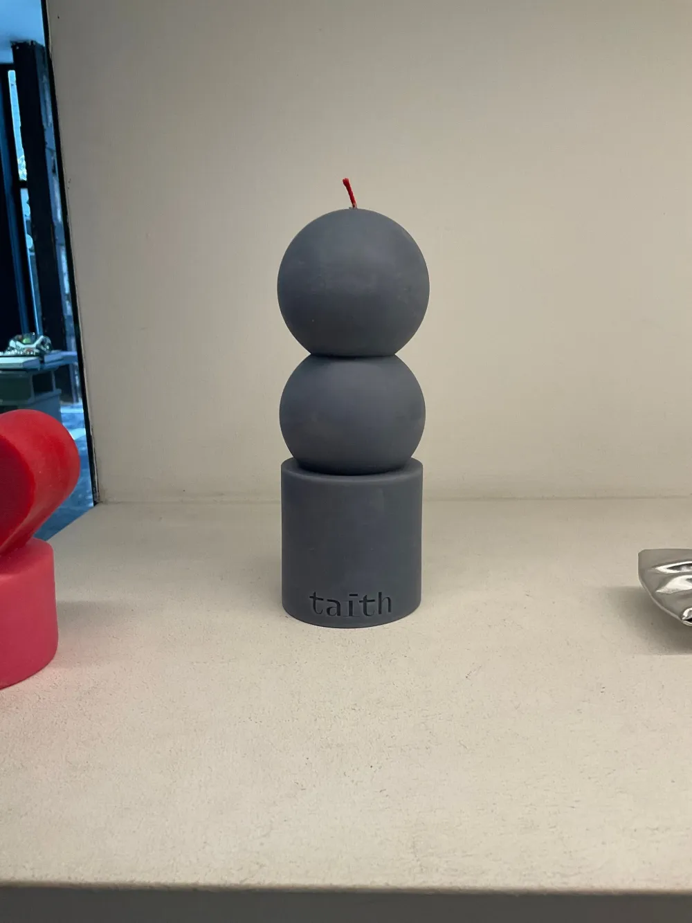 The Frankie Shop Taith Lilu candle - Grijs