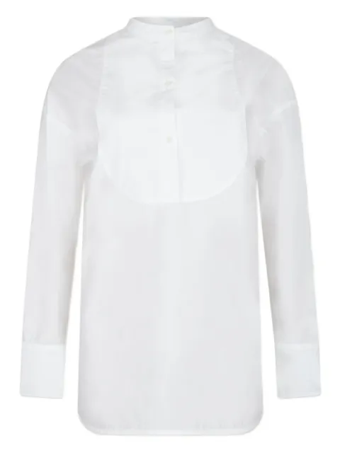 Loulou long-sleeved panelled shirt