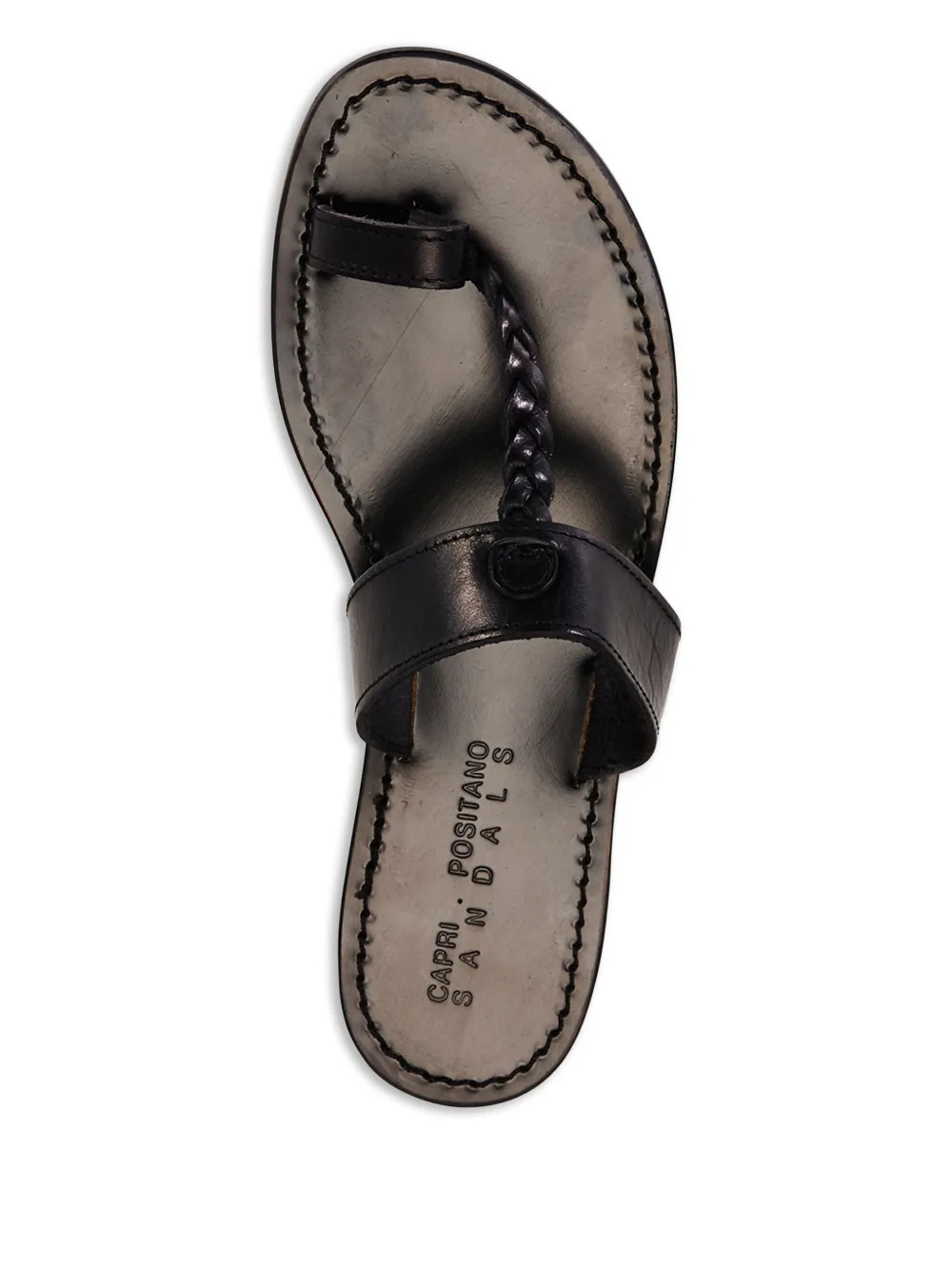 CAPRI POSITANO SANDALS Positano braided leather flat sandals | Flat Sandals | Image 2