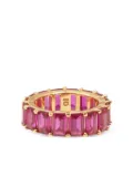 Izabel Display rectangle-cut ring - Pink