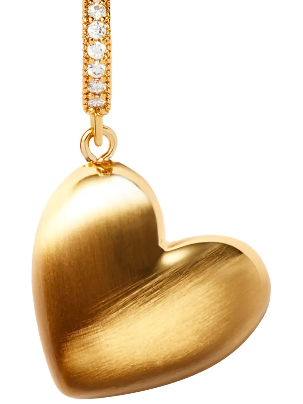 Crystal Haze Hazed Heart pendant - Goud