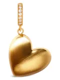 Crystal Haze Hazed Heart pendant - Gold