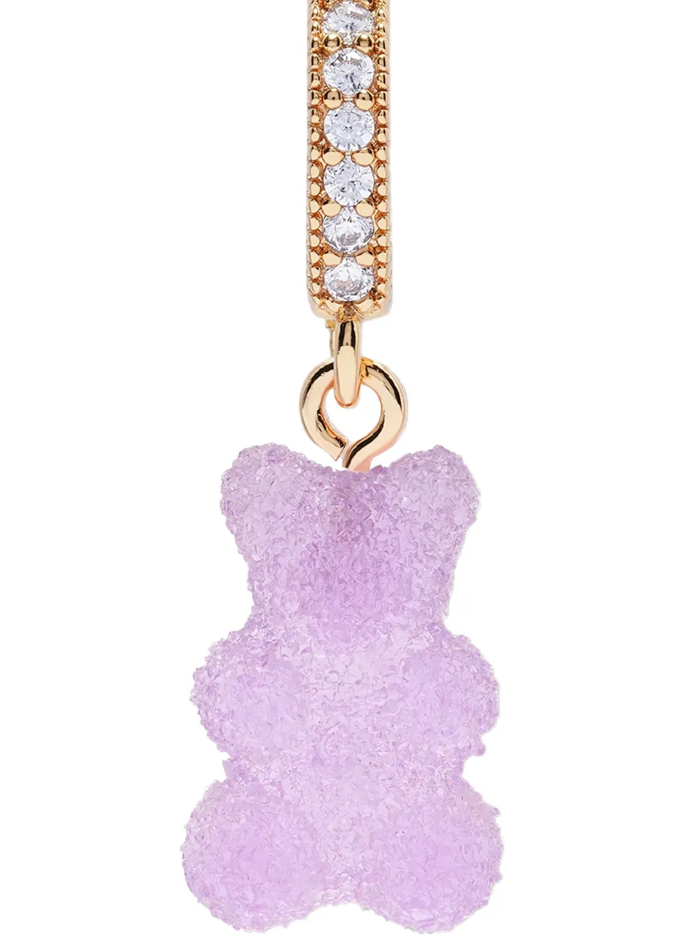 Crystal Haze Fizzy Nostalgia Bear pendant - Goud