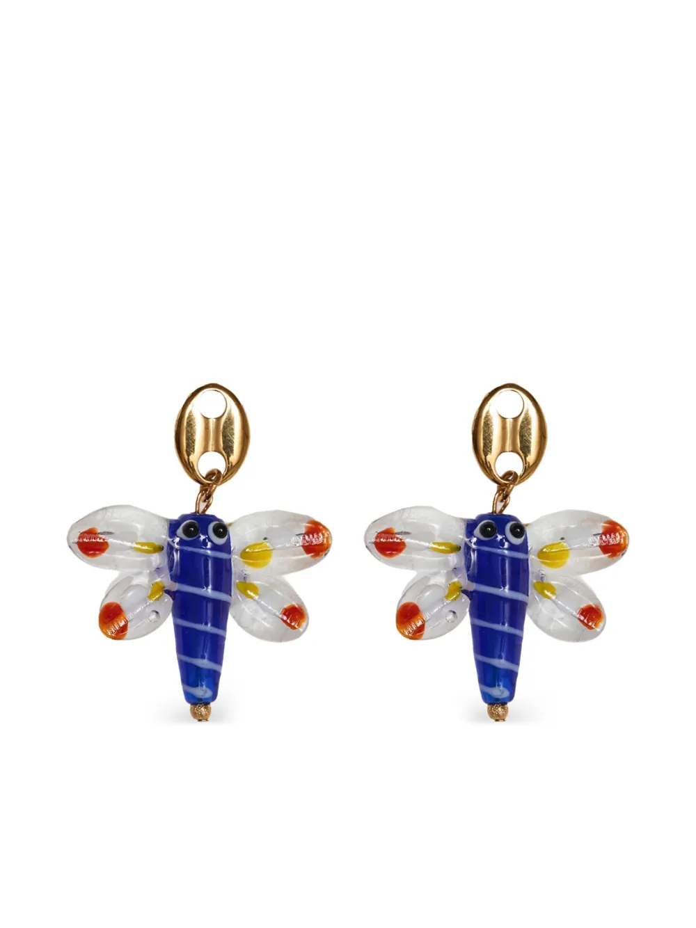 Labelled Jewellery aretes Dragonfly | dorado | Image 1
