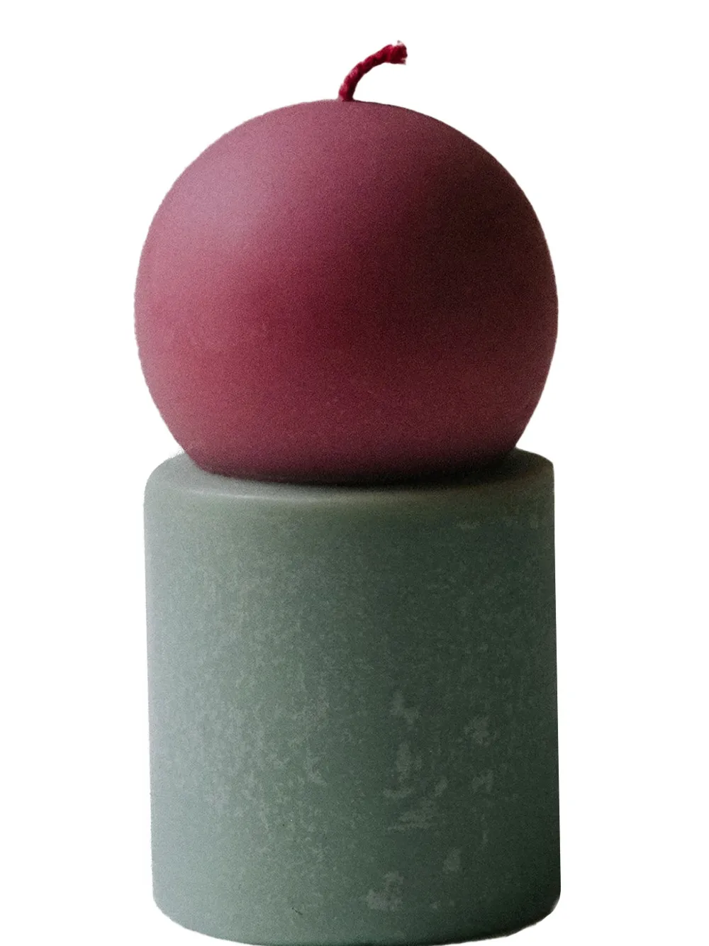 Taith Lulu sphere-shaped candle (375g) - Groen