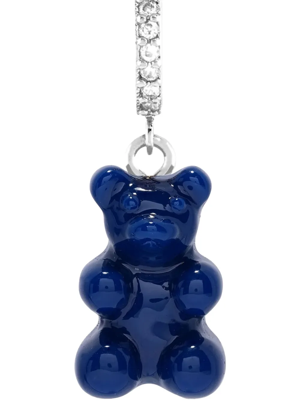 Crystal Haze  Nostalgia Bear crystal-embellished hoop earring | Image 2