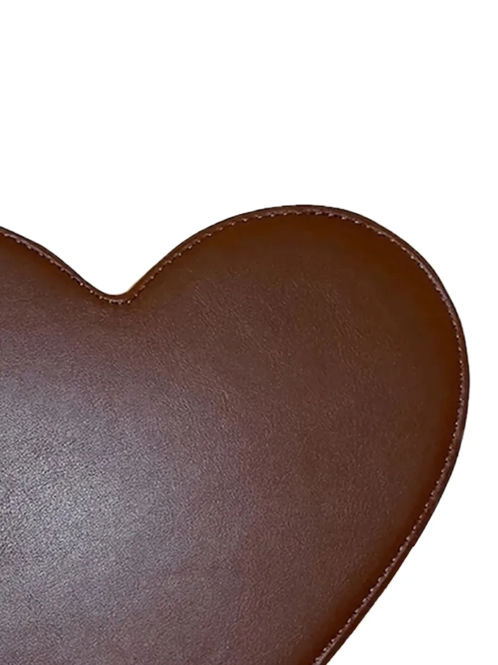 NINI Love hartvormige clutch Bruin