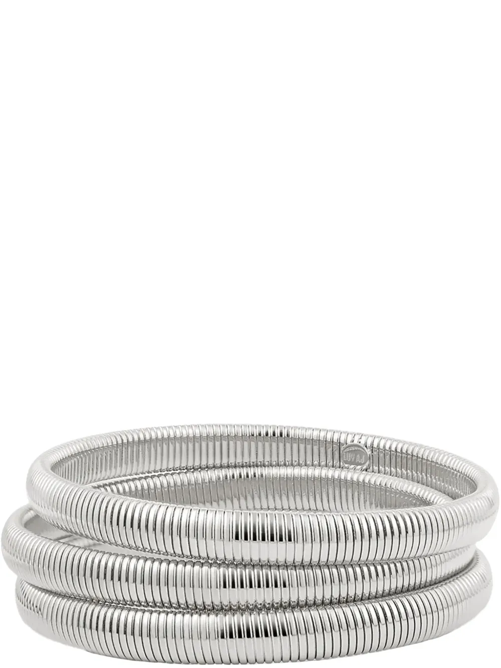 Luv Aj flex-snake chain bracelet set (set of three) - Zilver