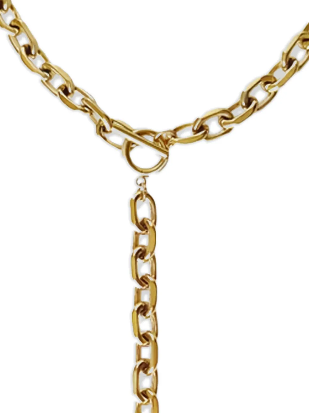 Anissa Kermiche The Juliet chain-link lariat necklace - Goud