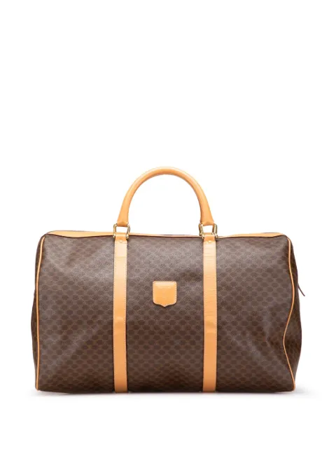 Celine Pre-Owned 2012 Macadam Coated Canvas travel bag