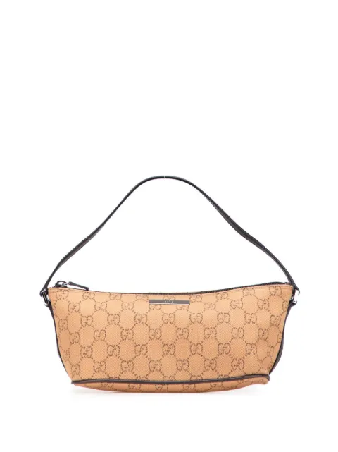 Gucci Pre-Owned 2000-2015 GG Denim Boat shoulder bag