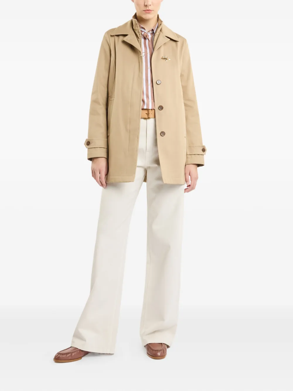 Fay toggle-detail trench coat | Trench Coats & Raincoats | Image 2