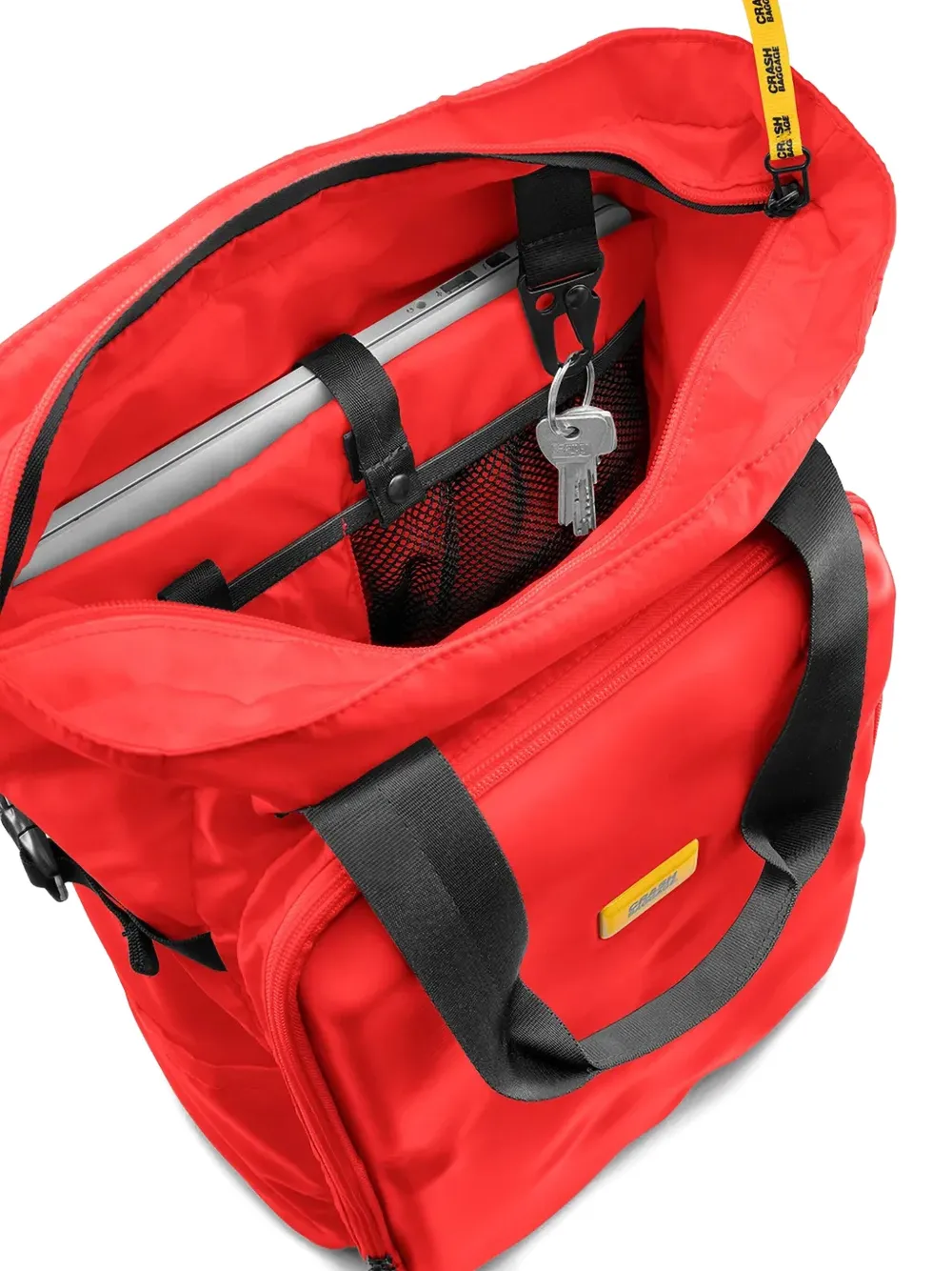 Crash Baggage Rugzak met logodetail Rood