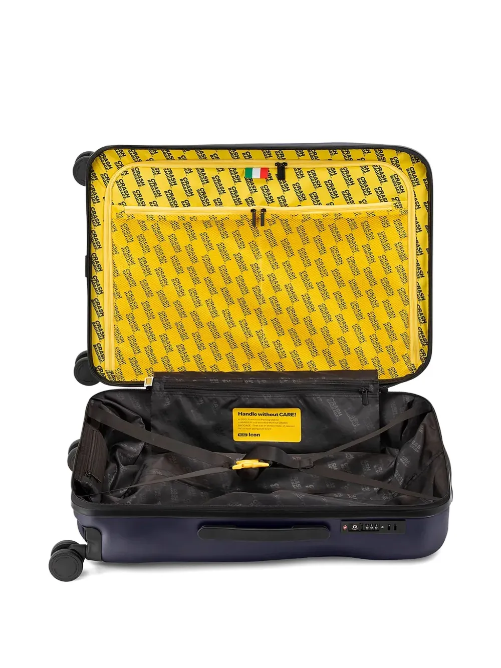 Crash Baggage Logo-detail Suitcase In Blue