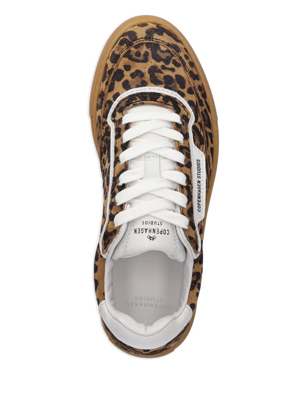  Copenhagen Leopard-print Sneakers - Brown 