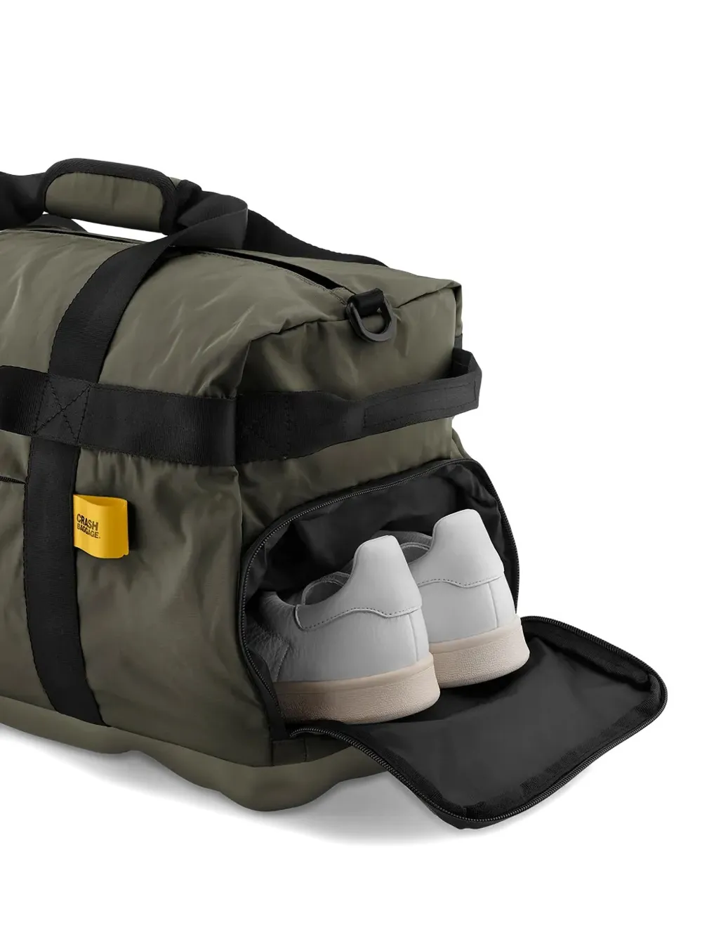 Crash Baggage Reistas met logopatch Groen