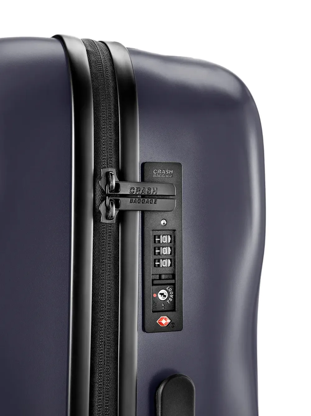 Crash Baggage Logo-detail Suitcase In Blue