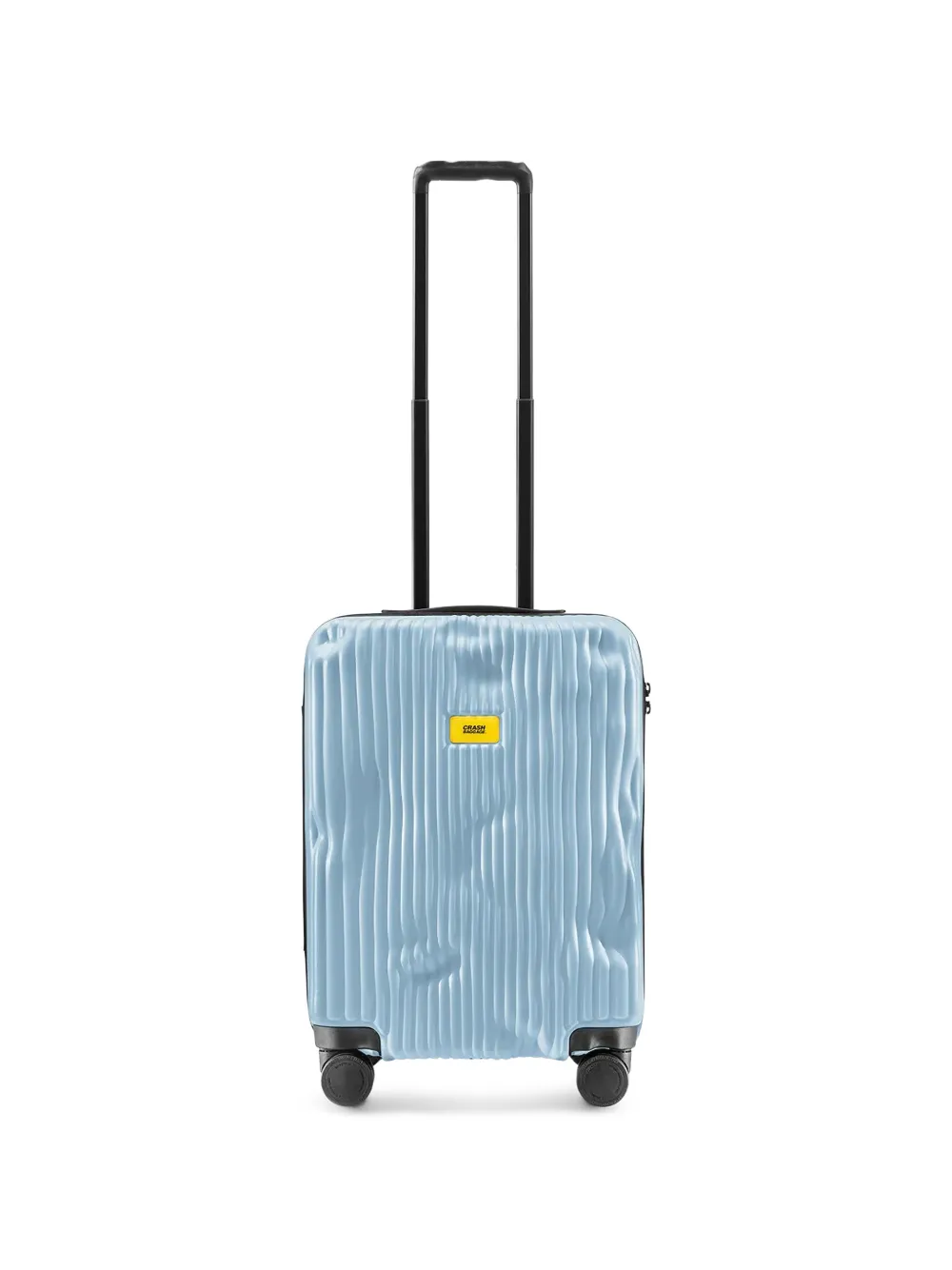 Crash Baggage small Stripe suitcase - Blu