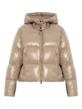 Moose Knuckles hooded puffer jacket - Neutrals