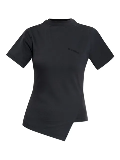 VETEMENTS asymmetric layered T-shirt