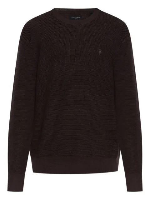 AllSaints ribbed crew-neck sweater