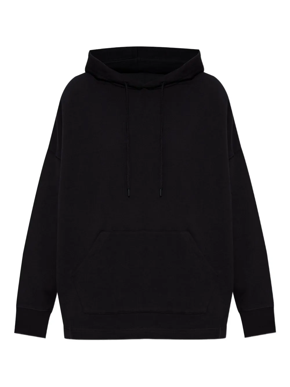 Allsaints Graphic-print Cotton Hoodie In Black