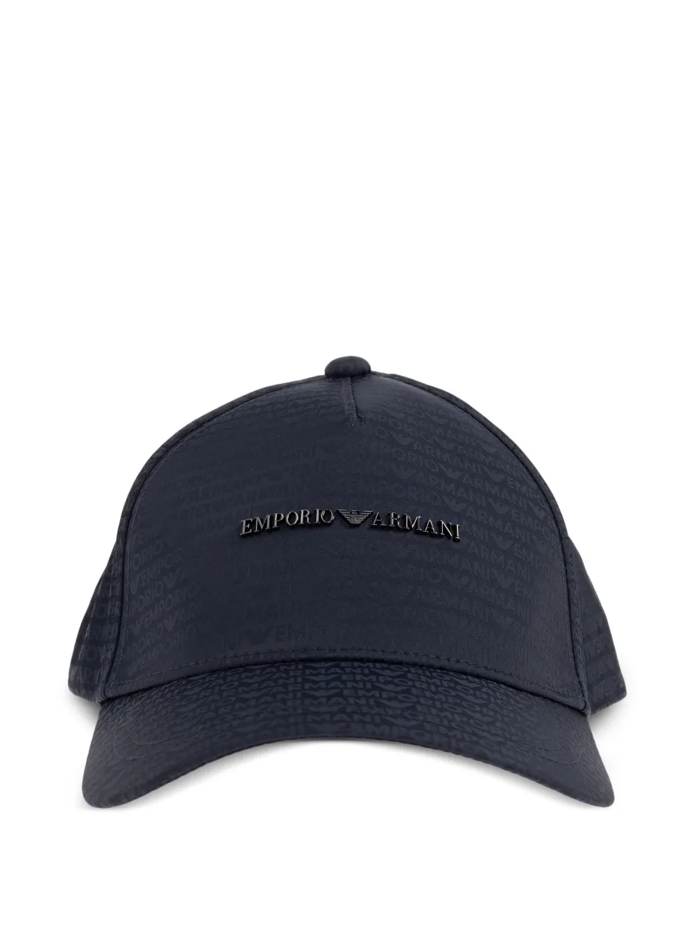 Emporio Armani logo-plaque baseball cap | Blue | Image 1