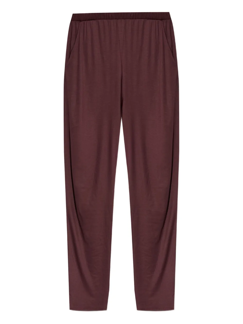 Hanro elastic-waistband trousers | Red | Image 1