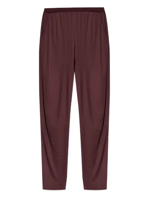 Hanro elastic-waistband trousers