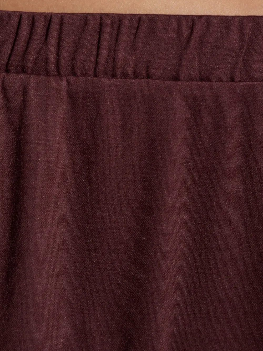 Hanro Elastic-waistband Trousers In Burgundy