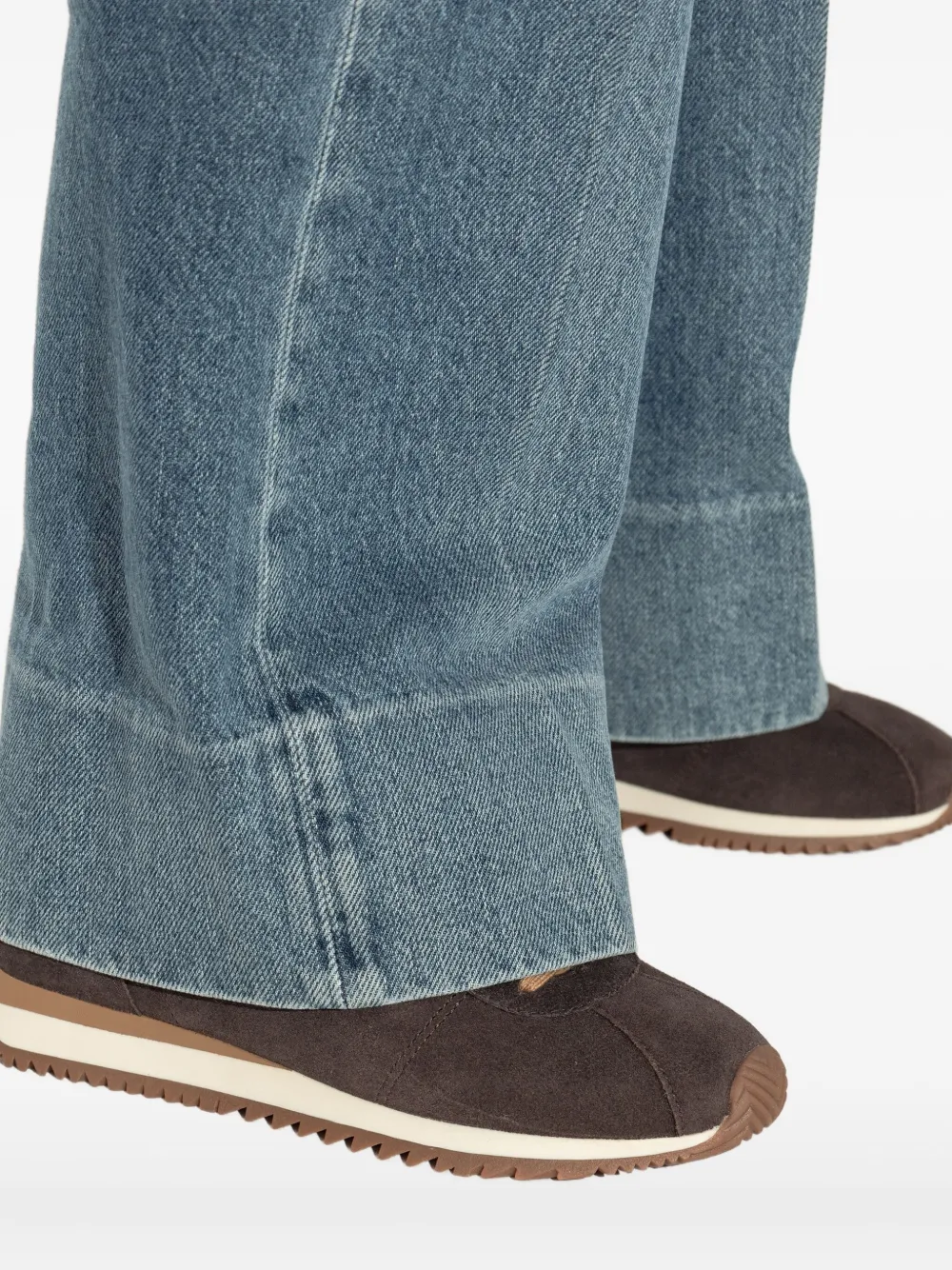 Michael Kors Rhodes leather sneakers Brown