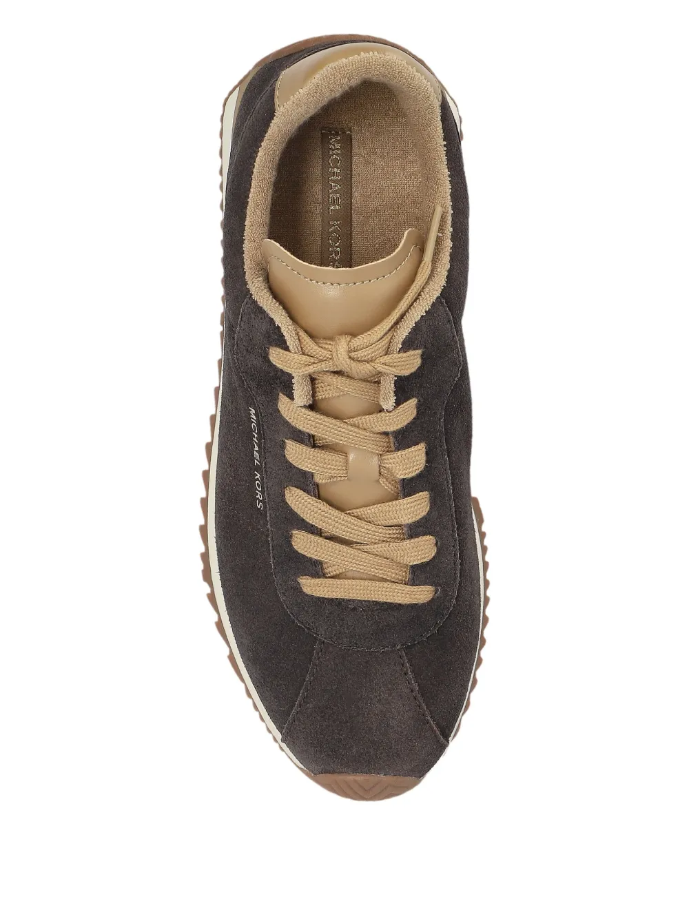 Michael Kors Rhodes leather sneakers Brown