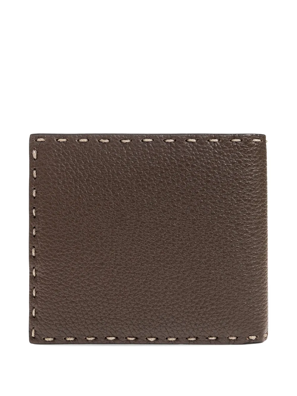 FENDI Selleria leren portemonnee Bruin