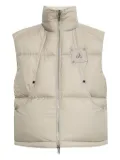 Moose Knuckles quilted logo-plaque vest - Neutrals