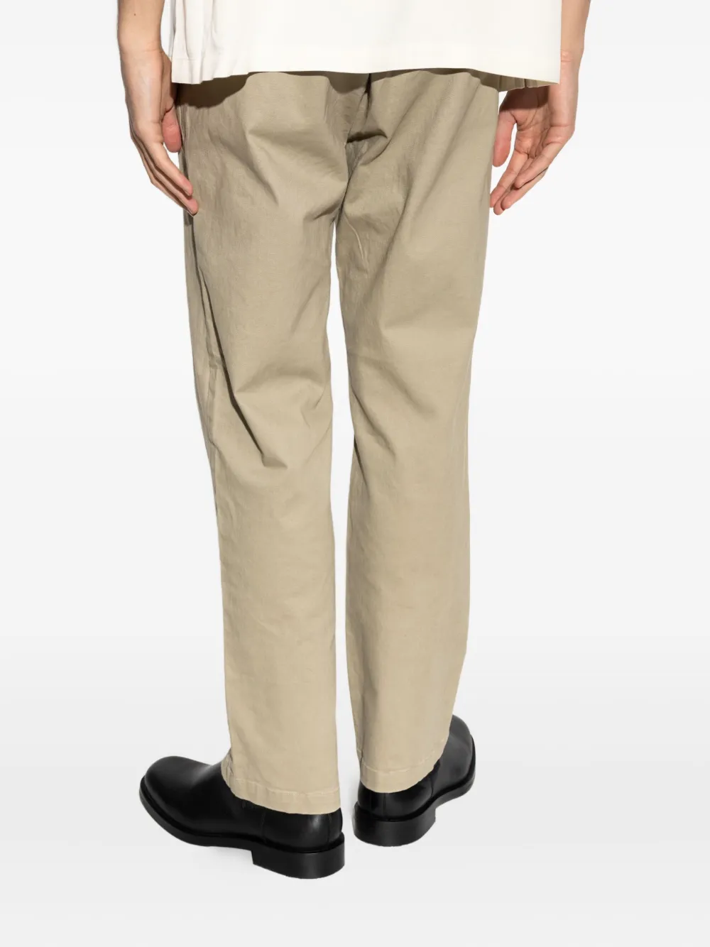 AllSaints Broek met geborduurd dier Beige