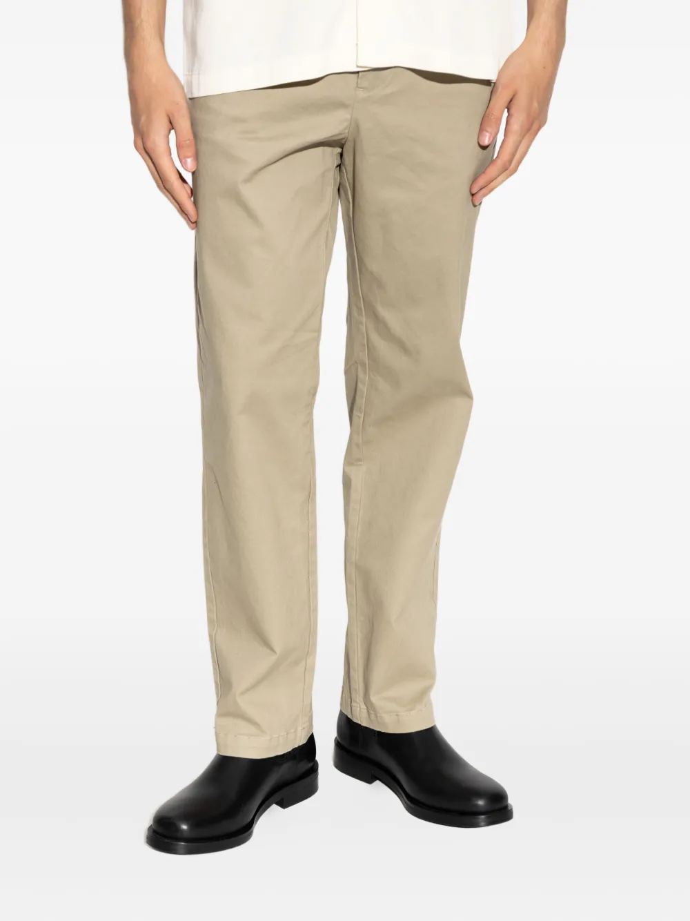 AllSaints Broek met geborduurd dier Beige