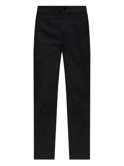 AllSaints embroidered-logo cotton trousers