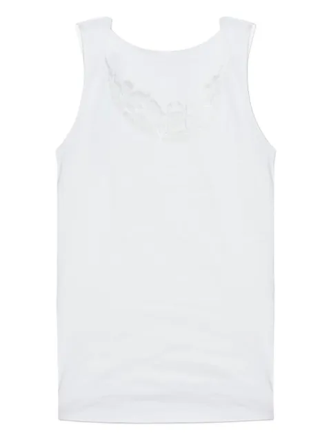 Hanro lace-embellished tank top