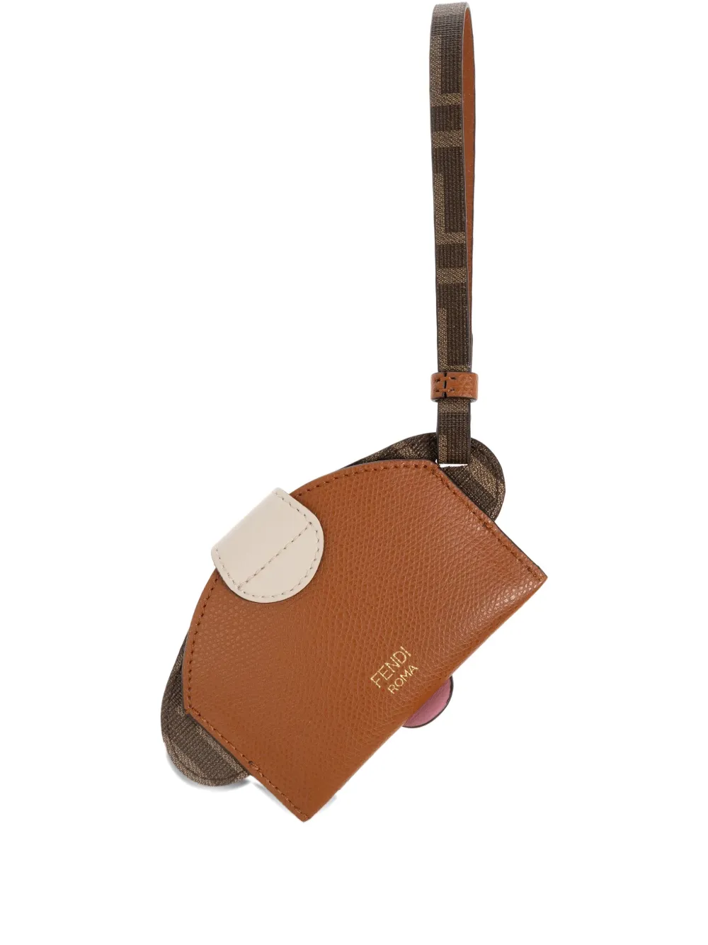 FENDI Best Friends Forever pasjeshouder - Bruin