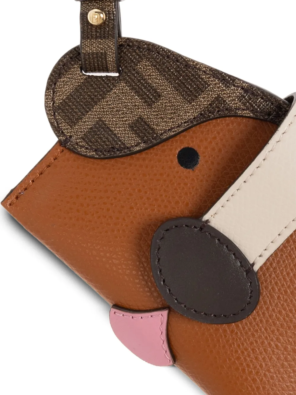 FENDI Best Friends Forever pasjeshouder Bruin