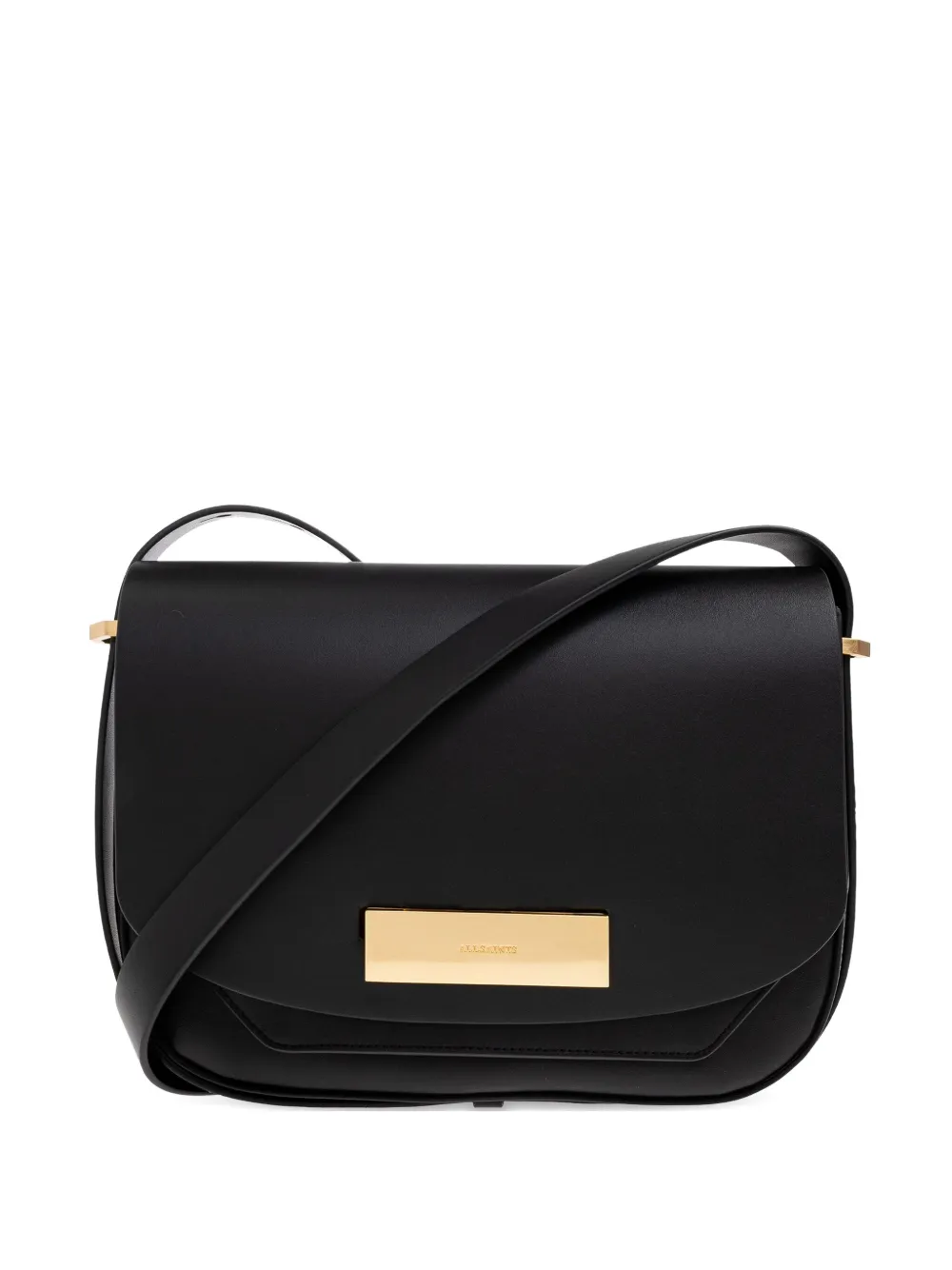 Allsaints Etta Satchel Bag In Black