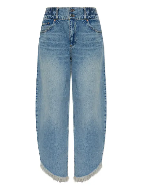 AllSaints TAYLOR frayed-hem jeans